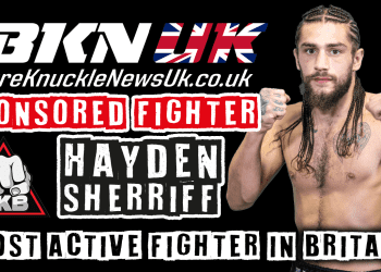 HAYDEN SHERRIFF – THE MOST ACTIVE FIGHTER IN THE UK?