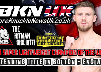 HARRY GIGLIOTTI – THE HITMAN TOUCHING DOWN IN BOLTON